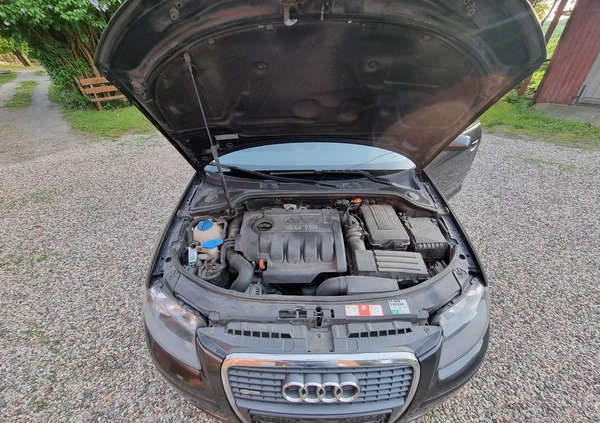 Audi A3 cena 24900 przebieg: 317000, rok produkcji 2008 z Wisła małe 79